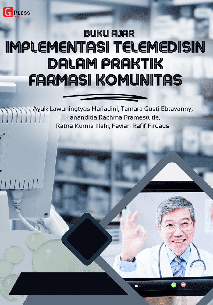 BUKU AJAR  IMPLEMENTASI TELEMEDISIN DALAM PRAKTIK FARMASI KOMUNITAS